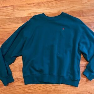 Victoria Secret Rose Crew Sweatshirt